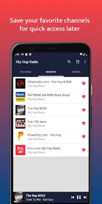 HIP HOP RADIO - Rap, R&B Music android App screenshot 4